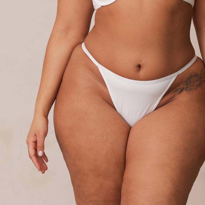 calzoncillos lisos mujer blanco Lounge ropa interior R88Z547