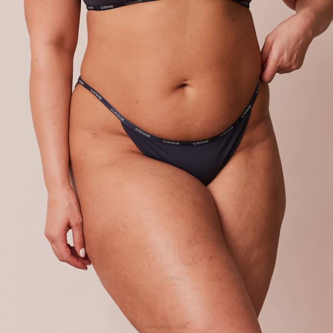 escritos esenciales mujer carbón azul Lounge ropa interior R88Z671