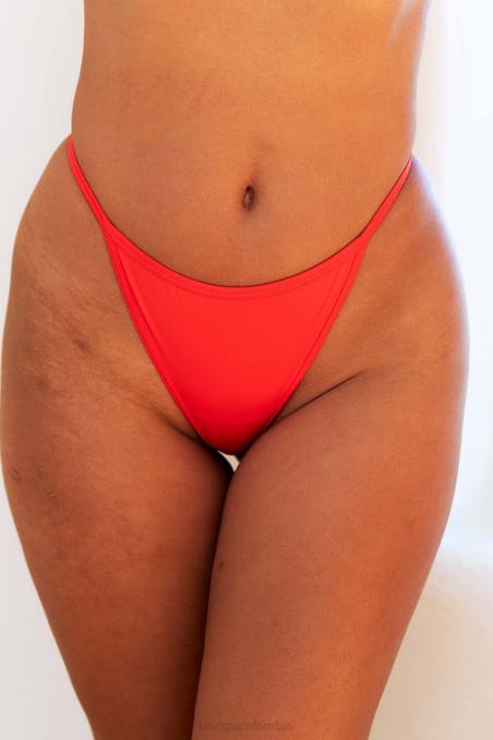 tanga de lujo mujer rojo Lounge ropa interior R88Z592