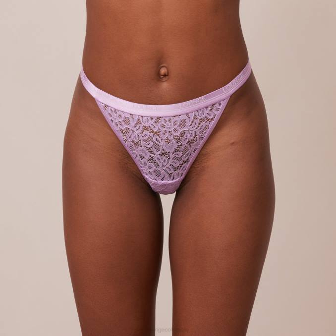 tanga balcon mujer lila Lounge ropa interior R88Z729