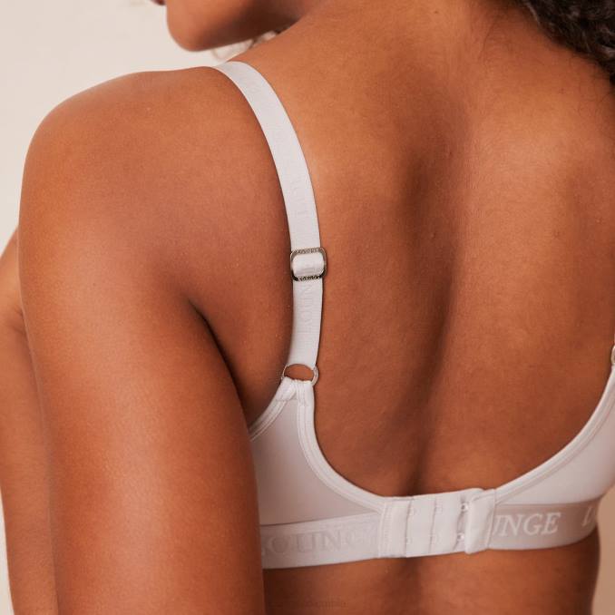 elegante conjunto de sujetador y tanga/braguitas mujer escarcha Lounge ropa interior R88Z84