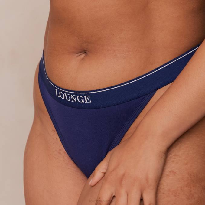 Conjunto de sujetador triangular minimalista y tanga/braguitas de bambú mujer Armada Lounge ropa interior R88Z217