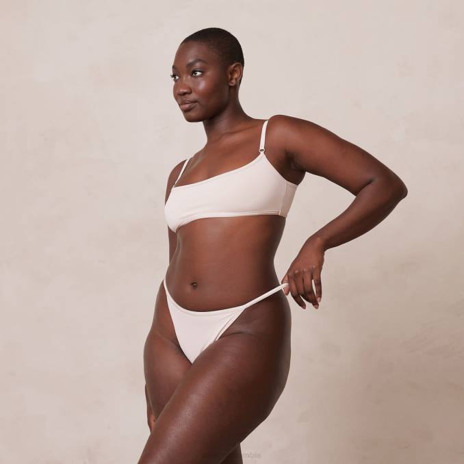 Conjunto esencial de bralette y tanga/braguita. mujer Rosa Rosa Lounge ropa interior R88Z182