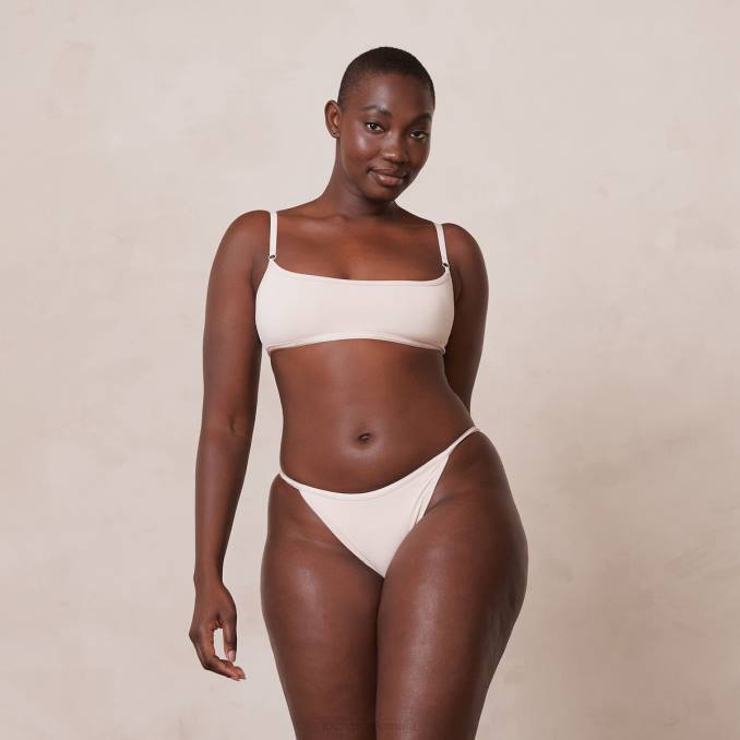 Conjunto esencial de bralette y tanga/braguita. mujer Rosa Rosa Lounge ropa interior R88Z182