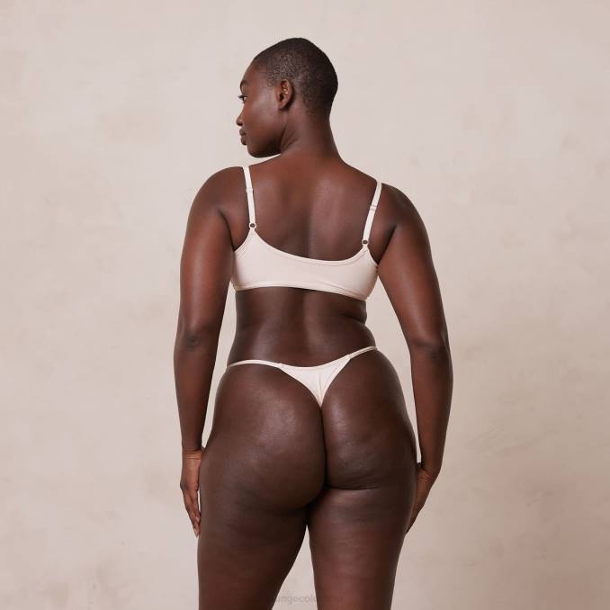 Conjunto esencial de bralette y tanga/braguita. mujer Rosa Rosa Lounge ropa interior R88Z182