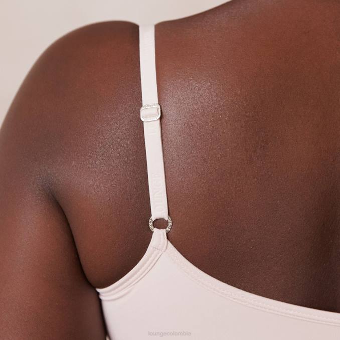 Conjunto esencial de bralette y tanga/braguita. mujer Rosa Rosa Lounge ropa interior R88Z182