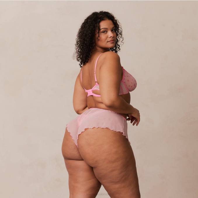 conjunto íntimo de thea mujer rosa caramelo Lounge ropa interior R88Z267