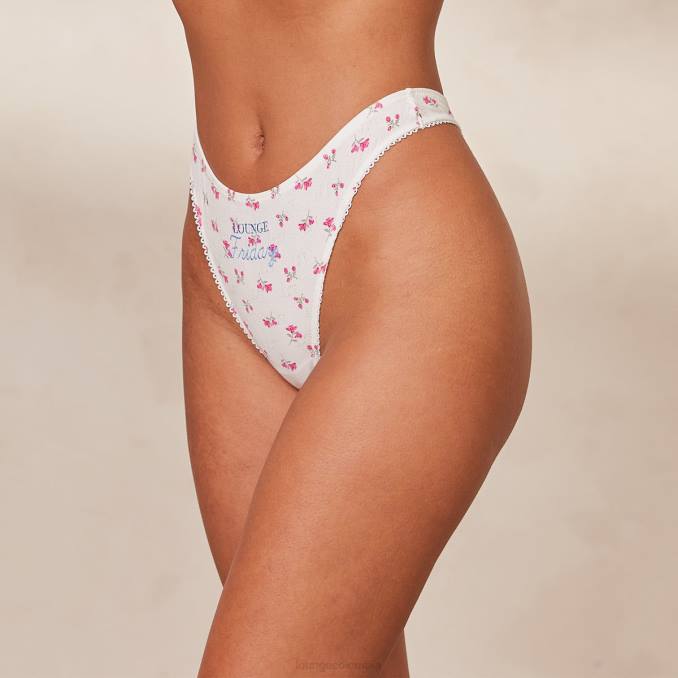 tanga días de la semana (paquete de 7) mujer imprimir Lounge ropa interior R88Z701