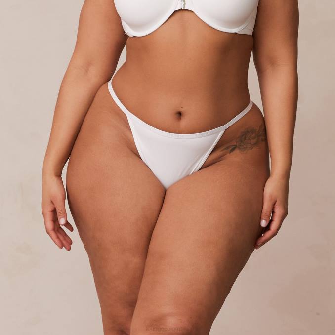 tanga suave mujer blanco Lounge ropa interior R88Z544