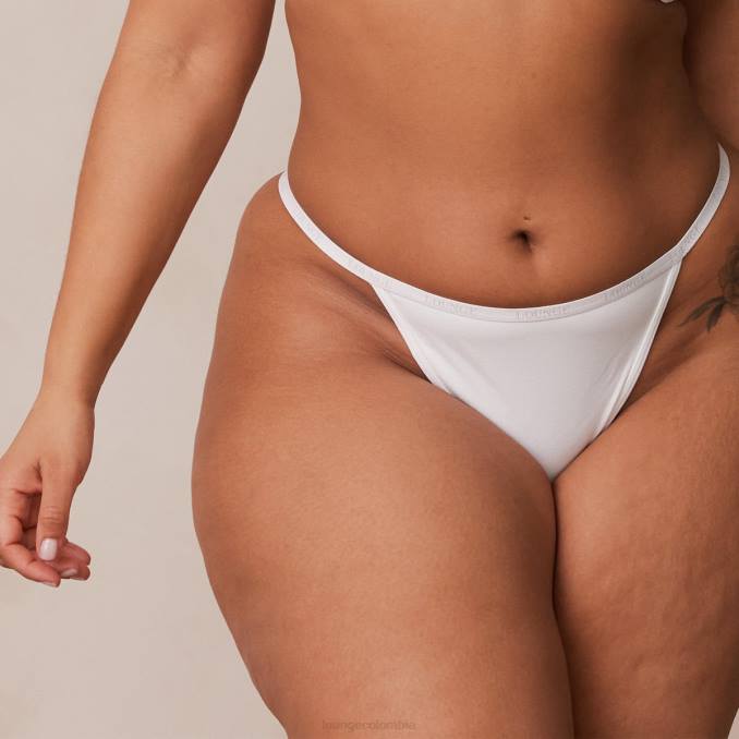 tanga suave mujer blanco Lounge ropa interior R88Z544