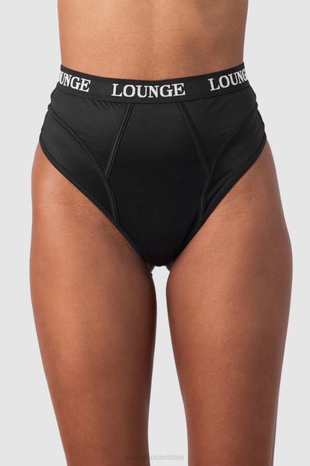 nutrir tanga mujer negro Lounge ropa interior R88Z358