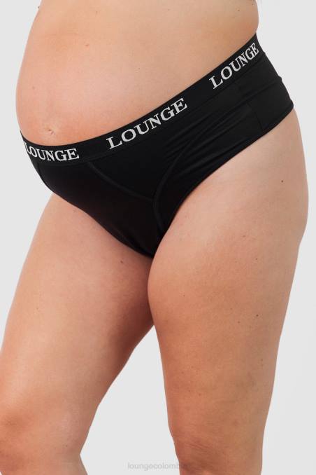 nutrir tanga mujer negro Lounge ropa interior R88Z358