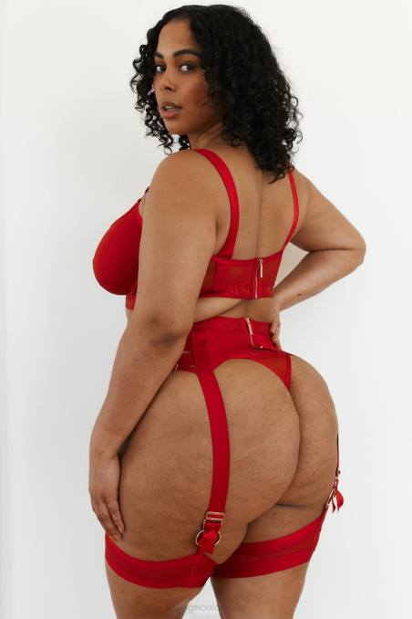 conjunto íntimo venus mujer rojo Lounge ropa interior R88Z620