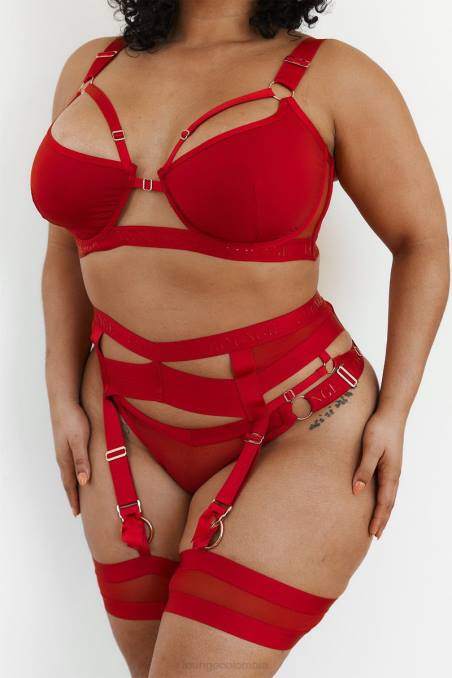 conjunto íntimo venus mujer rojo Lounge ropa interior R88Z620