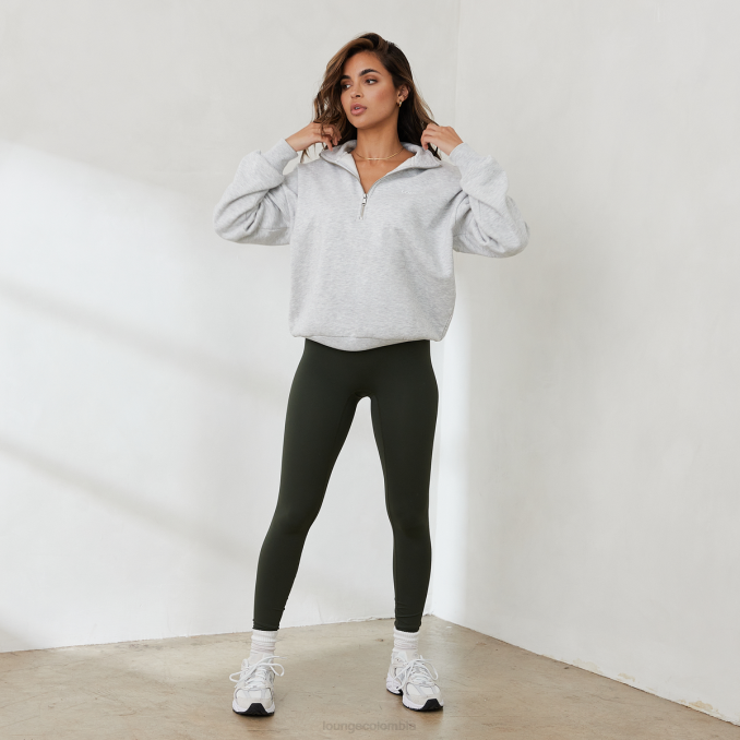 leggings esenciales mujer Pino verde Lounge vestir R88Z895