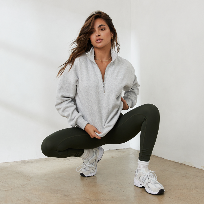 leggings esenciales mujer Pino verde Lounge vestir R88Z895