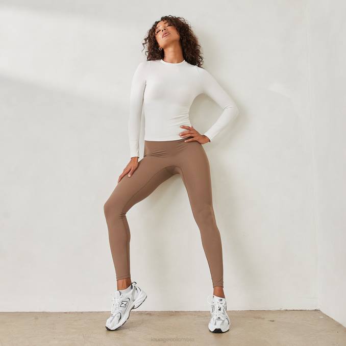 leggings esenciales mujer café Lounge vestir R88Z892