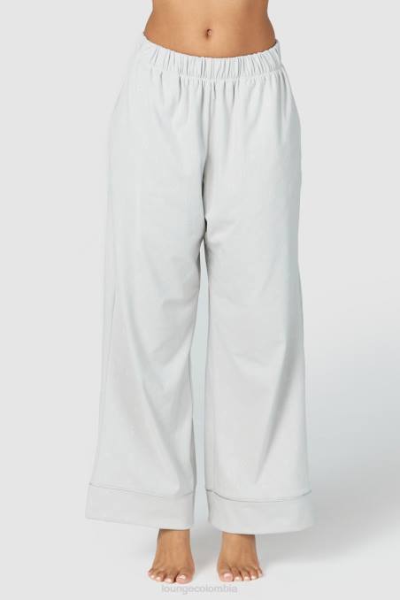 pantalones de pijama con relieve de lujo mujer escarcha Lounge vestir R88Z958