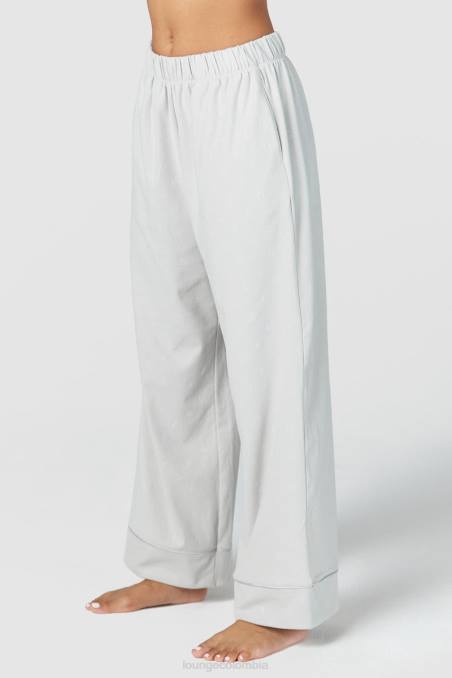 pantalones de pijama con relieve de lujo mujer escarcha Lounge vestir R88Z958